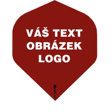 Designa Letky DSX Colours s motivem dle přání - Red F1462