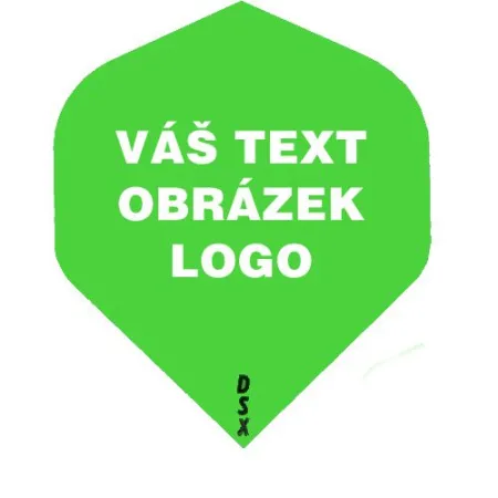 Designa Letky DSX Colours s motivem dle přání - Green F1466