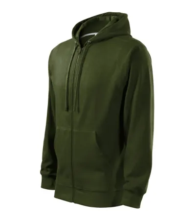 Mikina pánská Trendy Zipper 410 - L - military