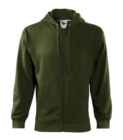 Mikina pánská Trendy Zipper 410 - L - military