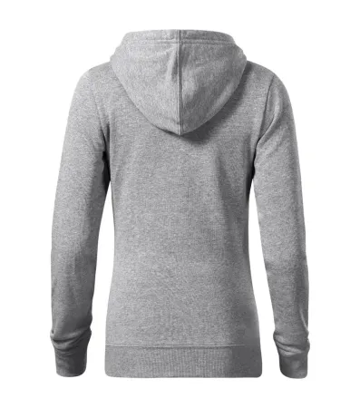 Mikina dámská Break 841 - XL - šedý melír