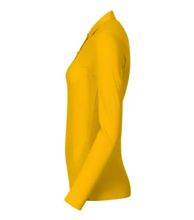 Polokošile dámská Pique Polo LS 231 - XL - žlutá