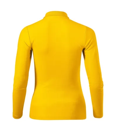 Polokošile dámská Pique Polo LS 231 - XL - žlutá