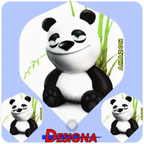 Designa Letky Amazon 3D Life Panda F1608