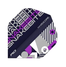 Red Dragon Letky Peter Wright Snakebite Stack Hardcore - Black & Purple RF6656