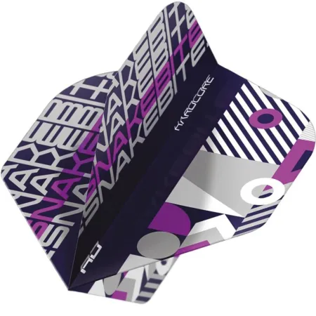 Red Dragon Letky Peter Wright Snakebite Stack Hardcore - Black & Purple RF6656