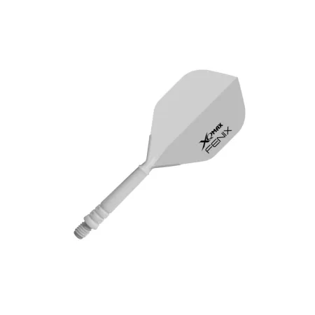 XQMax Darts Letky s násadkami Fenix - Midi - White