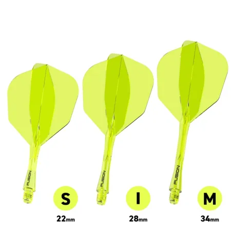 Winmau Letky Fusion - No6 - yellow - midi
