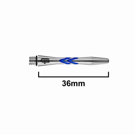 Red Dragon Násadky Gerwyn Price Iceman - V-Groove Aluminium - short - blue