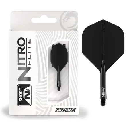 Red Dragon Letky Nitro Flite - No2 - black - short