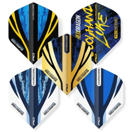 Red Dragon Letky Luke Humphries Cool Hand - Collection Card - X0919