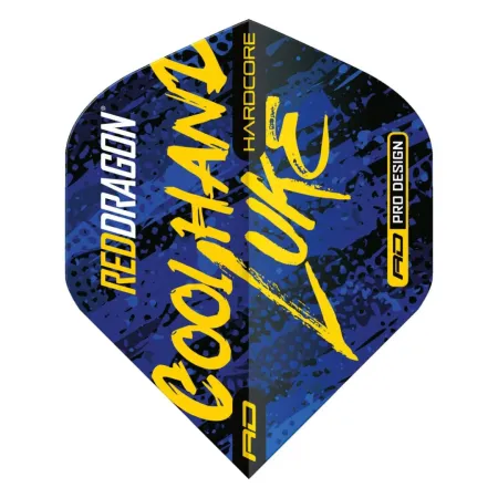 Red Dragon Letky Luke Humphries Cool Hand - Collection Card - X0919