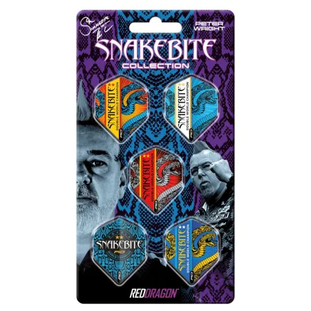 Red Dragon Letky Peter Wright Snakebite - Collection Card 2 - X0798