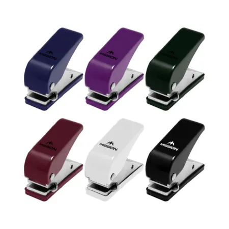 Mission Flight Punch - Pocket Size - vysekávač letek - děrovačka - White