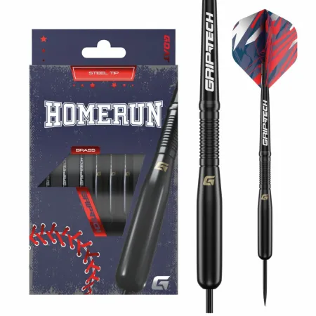 Goat Šipky Steel Homerun Black - Brass - 15g