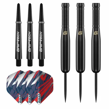 Goat Šipky Steel Homerun Black - Brass - 15g