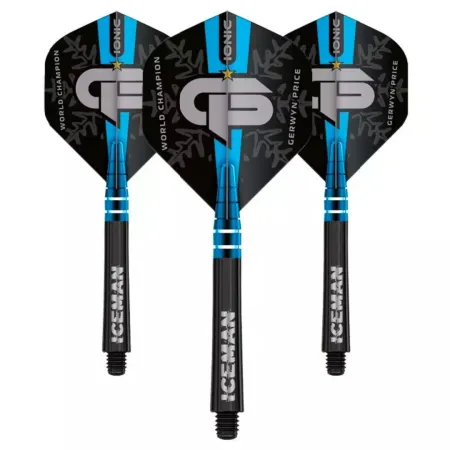 Red Dragon Sada letek a násadek - Gerwyn Price Combo - World Champion - black