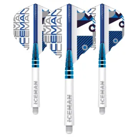 Red Dragon Sada letek a násadek - Gerwyn Price Combo - White