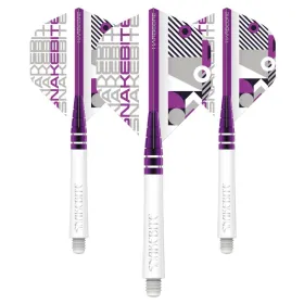 Red Dragon Sada letek a násadek - Peter Wright Snakebite Combo - White