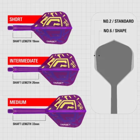 Target - darts Letky K-Flex - Luke Littler - World Champion - No6 - Midi - TRG410181