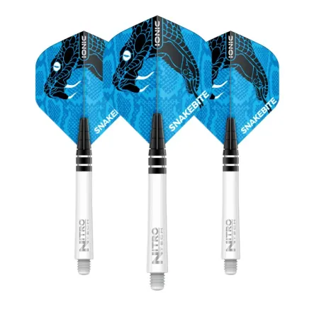 Red Dragon Sada letek a násadek - Peter Wright Snakebite Combo - Blue