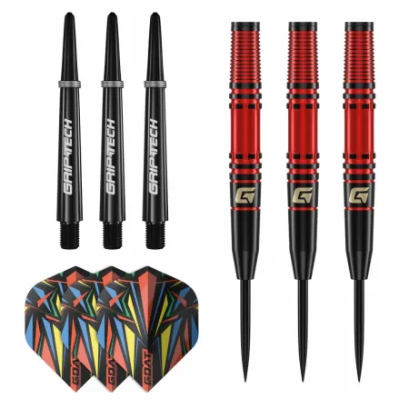 Goat Šipky Steel Athlete - Brass - Red - 11g