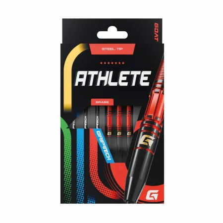 Goat Šipky Steel Athlete - Brass - Red - 11g