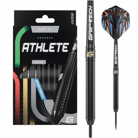 Goat Šipky Steel Athlete - Brass - Black - 13g