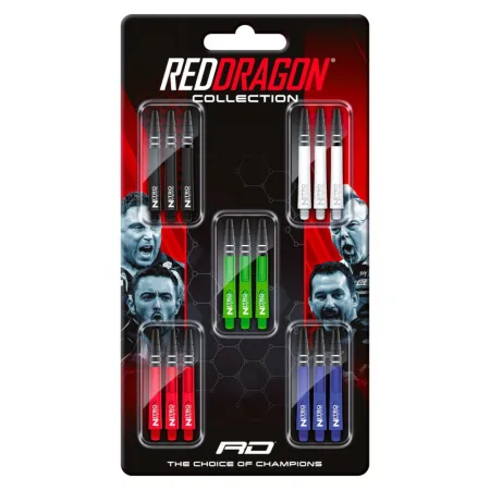 Red Dragon Collection Card - Sada násadek Nitrotech medium
