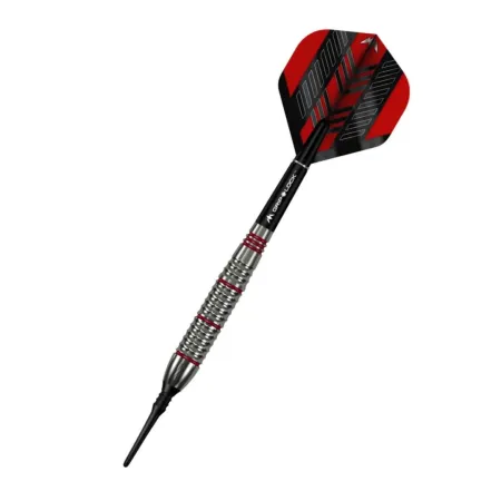 Mission Šipky Rogue - Silver & Red Brass - 18g