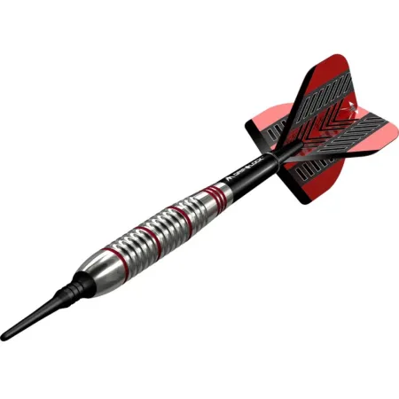 Mission Šipky Rogue - Silver & Red Brass - 18g