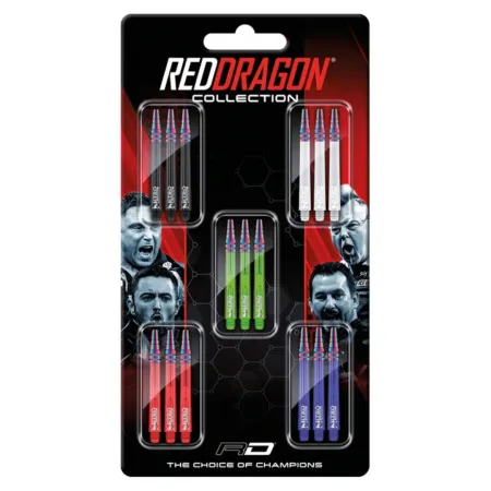 Red Dragon Sada násadek Nitro Ionic - Collection Card