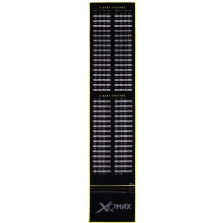 XQMax Darts Dart Mat Finishes - Koberec k terči - black-green - 60 x 285 cm
