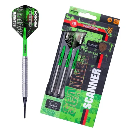 Windson Šipky Scanner - Green - 18g