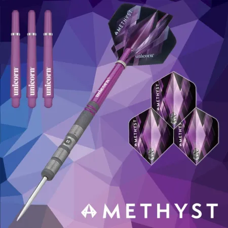Unicorn Šipky Steel Amethyst 1 - 21g