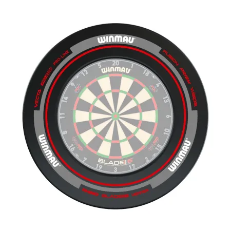 Winmau Surround - kruh kolem terče - Advance - Black / Red