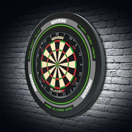 Winmau Surround - kruh kolem terče - Advance - Black / Green