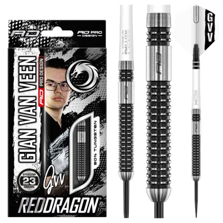 Red Dragon Šipky Steel Gian Van Veen - Axis SE - 21g