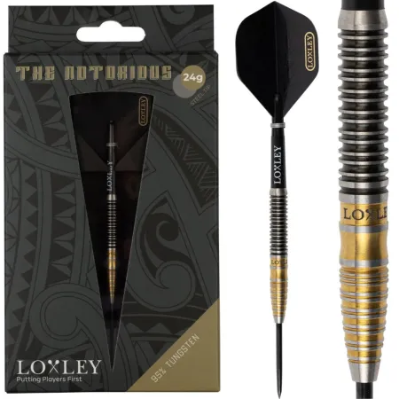 Loxley Šipky Steel Notorious - 22g
