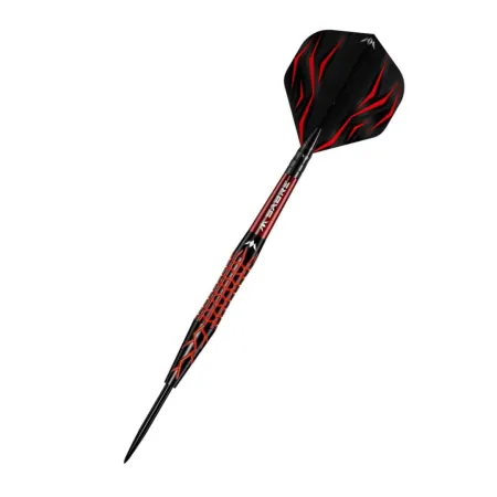 Mission Šipky Steel Lava - Black & Red Electro - 22g