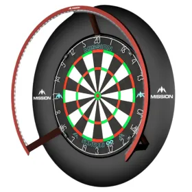 Mission Torus 270 Light - osvětlení sisalového terče - Red