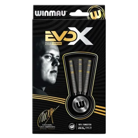 Winmau Šipky Steel Michael van Gerwen - EVO X - 22,5g