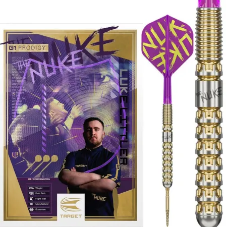 Target - darts Šipky Steel Luke Littler - G1 - Prodigy - Swiss Point - 22g