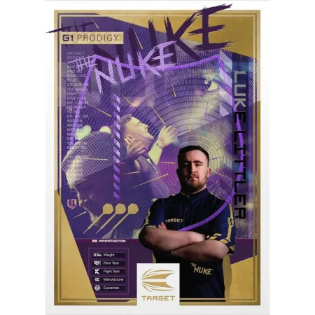 Target - darts Šipky Steel Luke Littler - G1 - Prodigy - Swiss Point - 22g