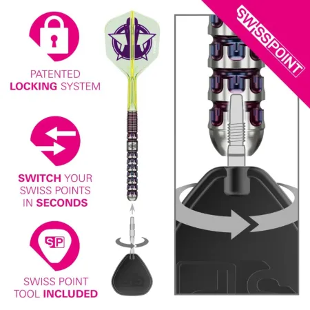 Target - darts Šipky Steel Luke Littler - World Champion - Swiss Point - 23g