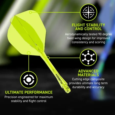 Winmau Letky Fusion - No6 - yellow - medium
