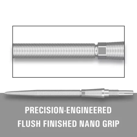 Target - darts Kovové hroty - Swiss Point - Storm Nano - Black - 30 mm