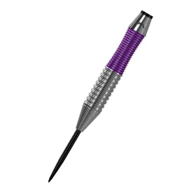 Mission Šipky Steel Phantom - Silver & Purple Brass - 22g