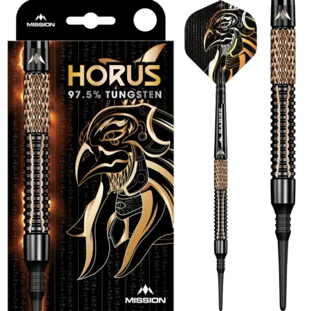 Mission Šipky Horus - Black & Bronze Electro - 19g
