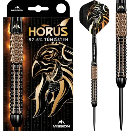 Mission Šipky Steel Horus - Black & Bronze Electro - 21g